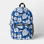 ALOHA FRIDAY PATTERN IN GREEN BEDRUCKTER RUCKSACK (Vorderseite)