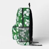 ALOHA FRIDAY PATTERN IN GREEN BEDRUCKTER RUCKSACK (Rechts)
