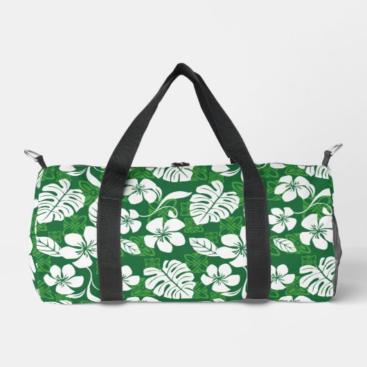 ALOHA FRIDAY PATTERN IN GREEN DUFFLE BAG (Vorderseite)