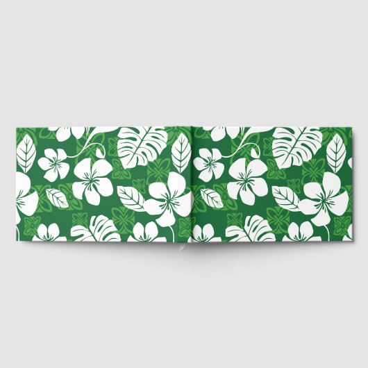 ALOHA FRIDAY PATTERN IN GREEN GÄSTEBUCH (Voll)