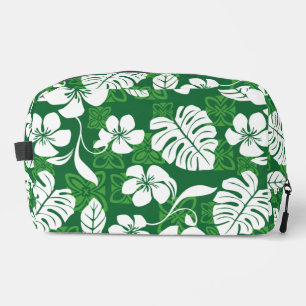 ALOHA FRIDAY PATTERN IN GREEN WASCHBEUTEL