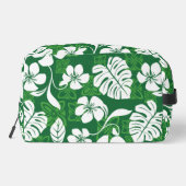 ALOHA FRIDAY PATTERN IN GREEN WASCHBEUTEL (Rückseite)