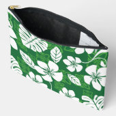 ALOHA FRIDAY PATTERN IN GREEN ZUBEHÖRTASCHE (Offen)