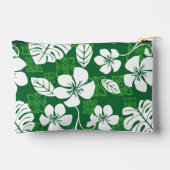 ALOHA FRIDAY PATTERN IN GREEN ZUBEHÖRTASCHE (Rückseite)