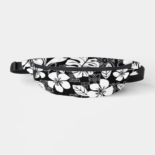 ALOHA FRIDAY PATTERN IN SCHWARZ BAUCHTASCHE (Vorderseite)