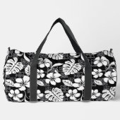 ALOHA FRIDAY PATTERN IN SCHWARZ DUFFLE BAG (Vorderseite)