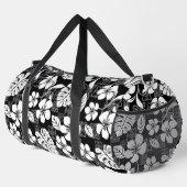 ALOHA FRIDAY PATTERN IN SCHWARZ DUFFLE BAG (Rechte Ecke)
