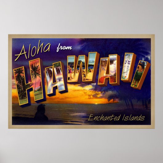 Aloha from Hawaii Poster (Vorne)