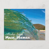 Aloha from Maui Hawaii Postkarte (Vorderseite)