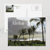 "ALOHA from MAUI" POSTCARD Postkarte (Vorne/Hinten)