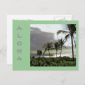 "ALOHA from MAUI" POSTCARD Postkarte (Vorne/Hinten)
