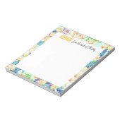 Aloha Gardens 5.5" x 6" Notepad - 40 Seiten Notizblock (Rotiert)