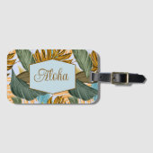 Aloha Gepäckanhänger (Vorderseite (Horizontal))