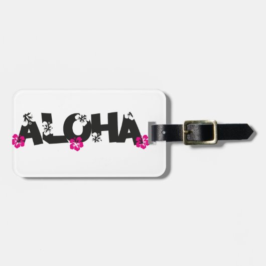 Aloha Gepäckanhänger (Vorderseite horizontal)