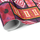 Aloha-Geschenkpapier | Pua Punch Geschenkpapier (Rolleneckpunkt)