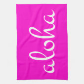 Aloha! Geschirrtuch (Vertikal)