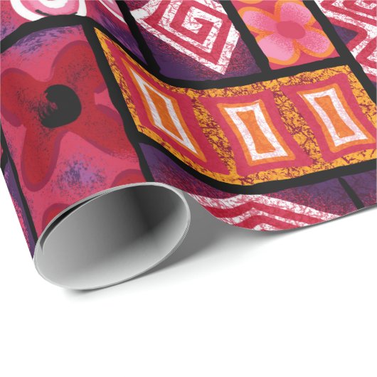  Aloha Gift Wrap | Pua Punch Geschenkpapier (Rolleneckpunkt)