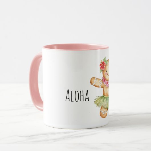 Aloha Gingerbread Cookie Tasse (Vorderseite Links)