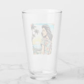 Aloha Girl Glas (Rückseite)