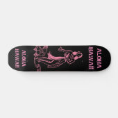 Aloha Girl Skateboard (Horizontal)