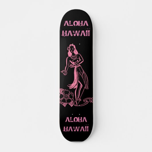 Aloha Girl Skateboard (Vorne)