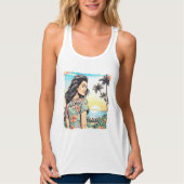 Aloha Girl Tank Top (Vorderseite)