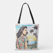 Aloha Girl Tasche (Rückseite)