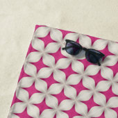 Aloha Girly Pink Beach Vibes Strandtuch (Beispiel)