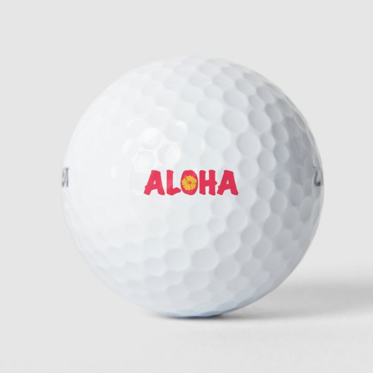 Aloha Golf Balls Golfball (Vorderseite)
