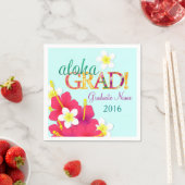 Aloha Grad Hawaiian Luau Napkins Serviette (Beispiel)