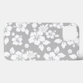 Aloha Gray Classic Hawaiian Hibiskus Print Case-Mate iPhone Hülle (Rückseite (Horizontal))