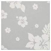 Aloha Gray Classic Hawaiian Seamless Pattern Stoff (Muster)