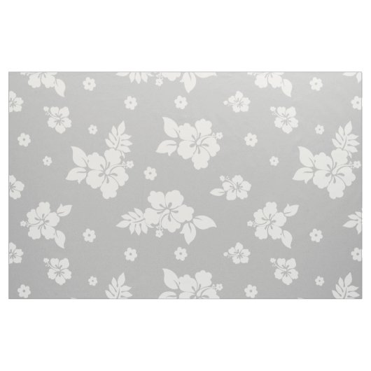Aloha Gray Classic Hawaiian Seamless Pattern Stoff (Fat Quarter (45,7 x 55,9 cm))
