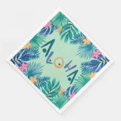 Aloha Greeting Paper Napkin Serviette (Ecke)