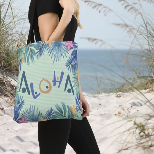 Aloha Greeting Tote Bag Tasche