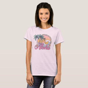 Aloha Grenzenlose Salzwasserseele Tropischer Sonne T-Shirt