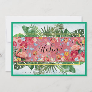 Aloha Grußkarte Feiertagskarte
