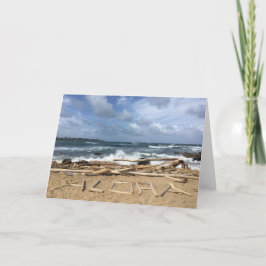 Aloha Grußkarte Karte