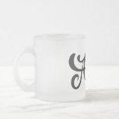 Aloha handgeschriebene Tasse (Links)