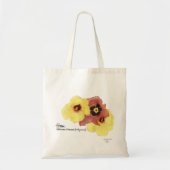 Aloha Hau Hibiskus Aquarell Tasche (Vorne)