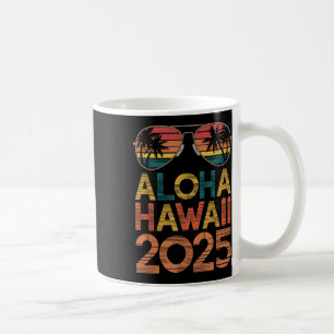 Aloha Hawaii 2025 perfekt für den Sommerausflug Be Kaffeetasse