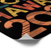 Aloha Hawaii 2025 perfekt für den Sommerausflug Be Poster (Ecke)