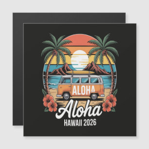 Aloha Hawaii 2026 Magnetkarte