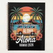 Aloha Hawaii 2026 Planer (Vorderseite)