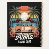 Aloha Hawaii 2026 Planer (Rückseite)