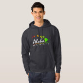 ALOHA Hawaii (beunruhigter Entwurf) Hoodie (Vorne ganz)