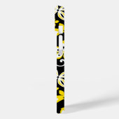 ALOHA HAWAII (BLACK/YELLOW) Case-Mate iPhone FALL Hülle (Rückseite / Links)