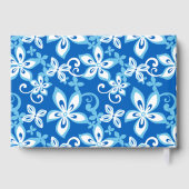 ALOHA HAWAII BLAU x 2 Gästebuch (Rückseite)