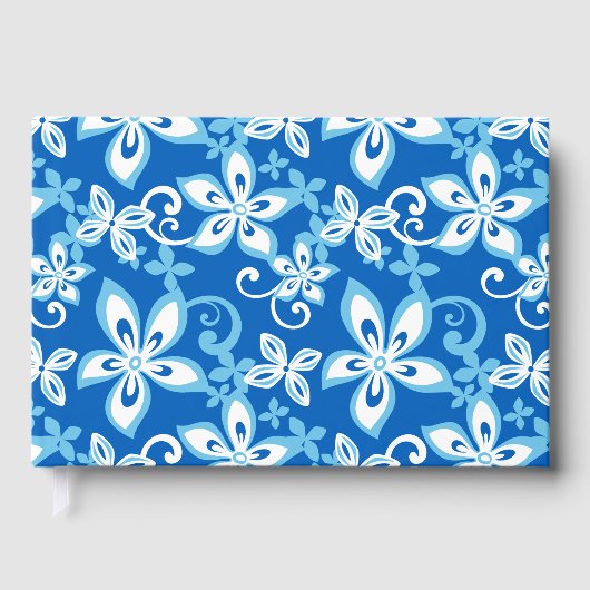 ALOHA HAWAII BLAU x 2 Gästebuch (Vorderseite)