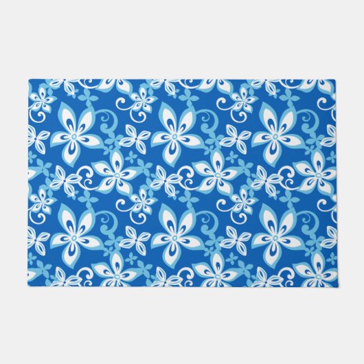 ALOHA HAWAII (BLUE x 2) Fußmatte (Vorderseite)